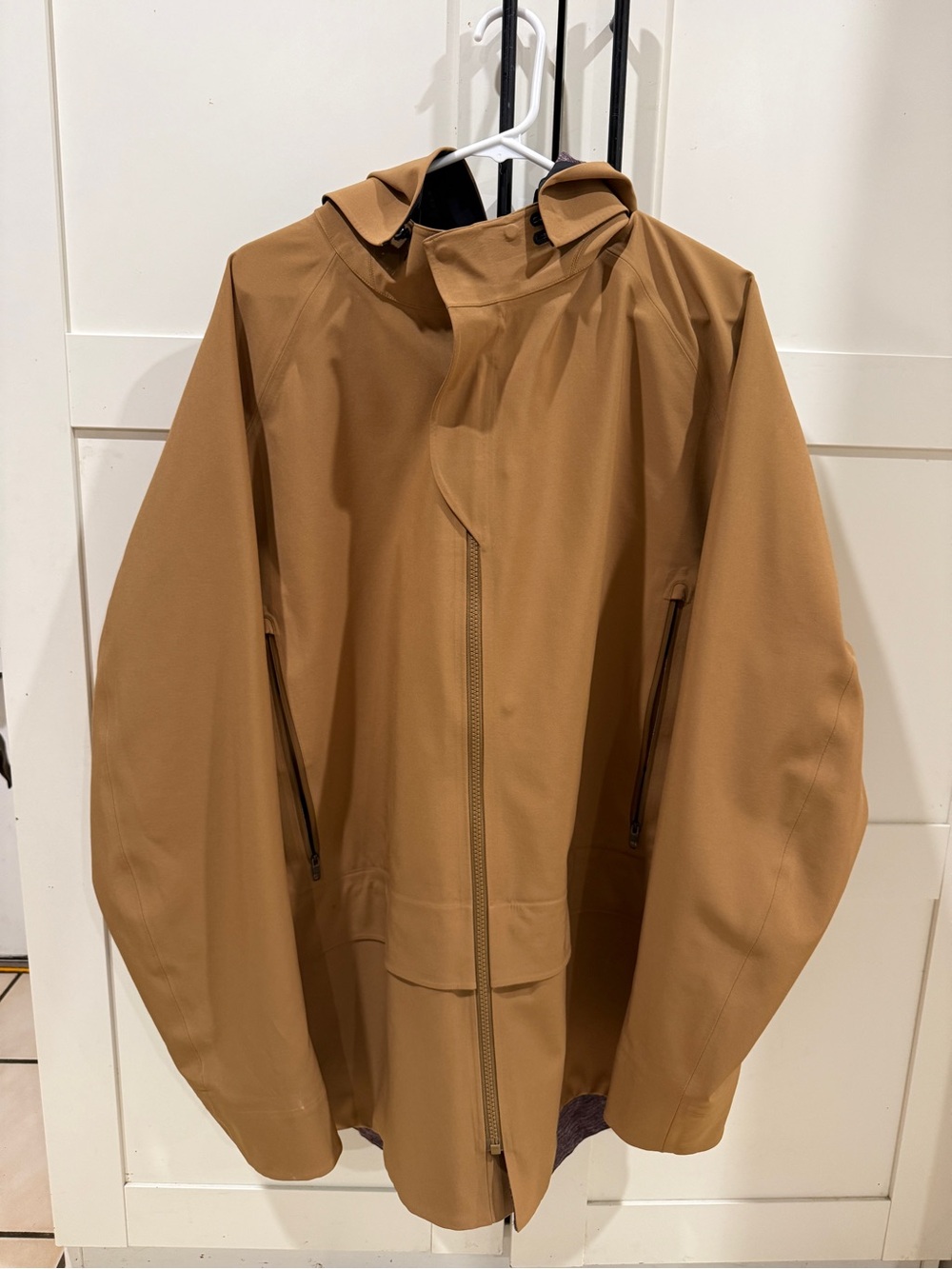 Lululemon Palindro Jacket Men’s XXL Brown Tan Hooded Full Zip- Rare